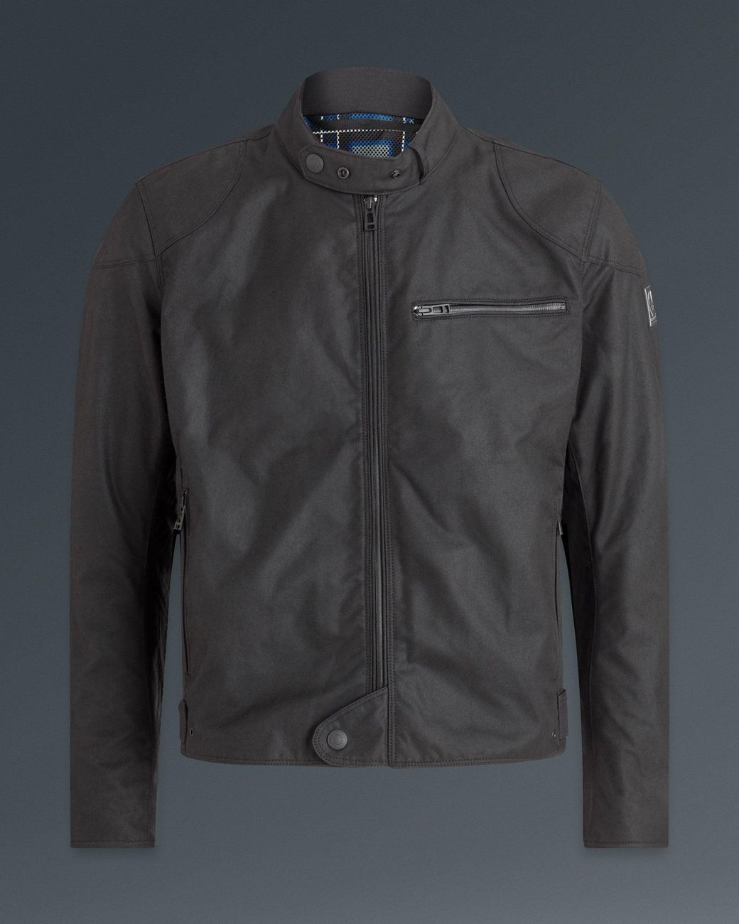 Belstaff Stealth Ariel Motorcycle Jacket in Gray for Men Lyst