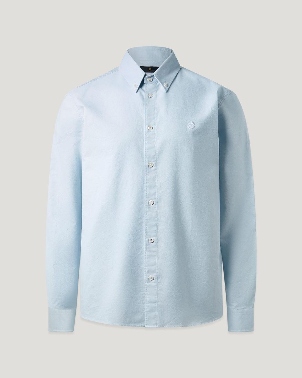 Belstaff Blue Men's Street Shirt Compact Cotton Oxford for men