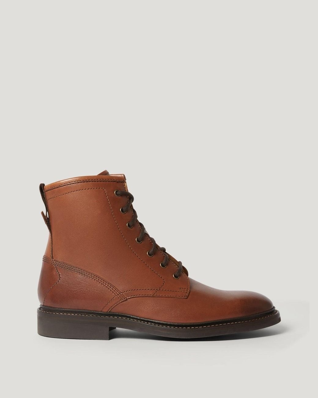 Belstaff Brown Men's Shelton Boot Smooth Leather for men