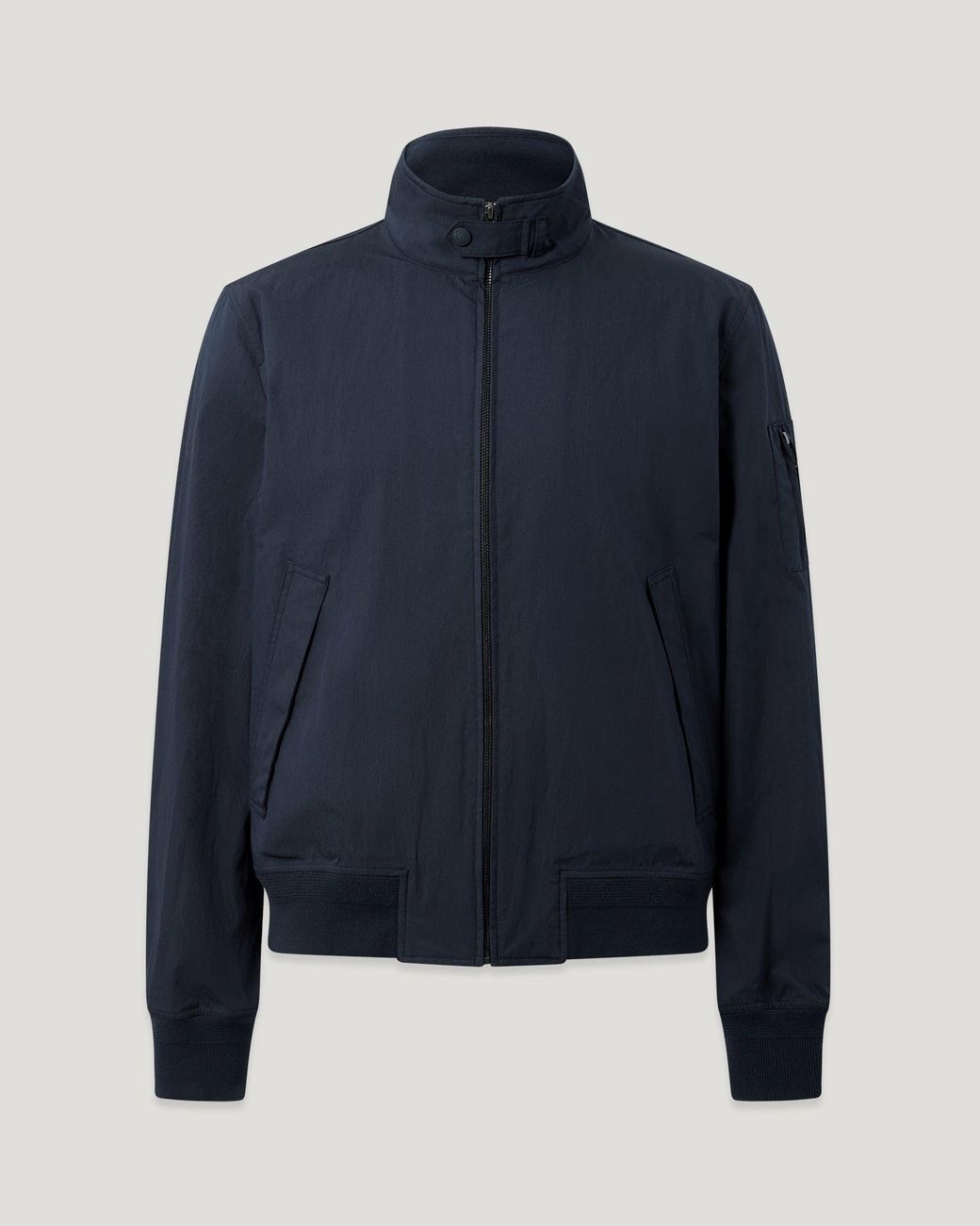 Belstaff Blue Men's Overland Jacket Compact Technical Cotton for men