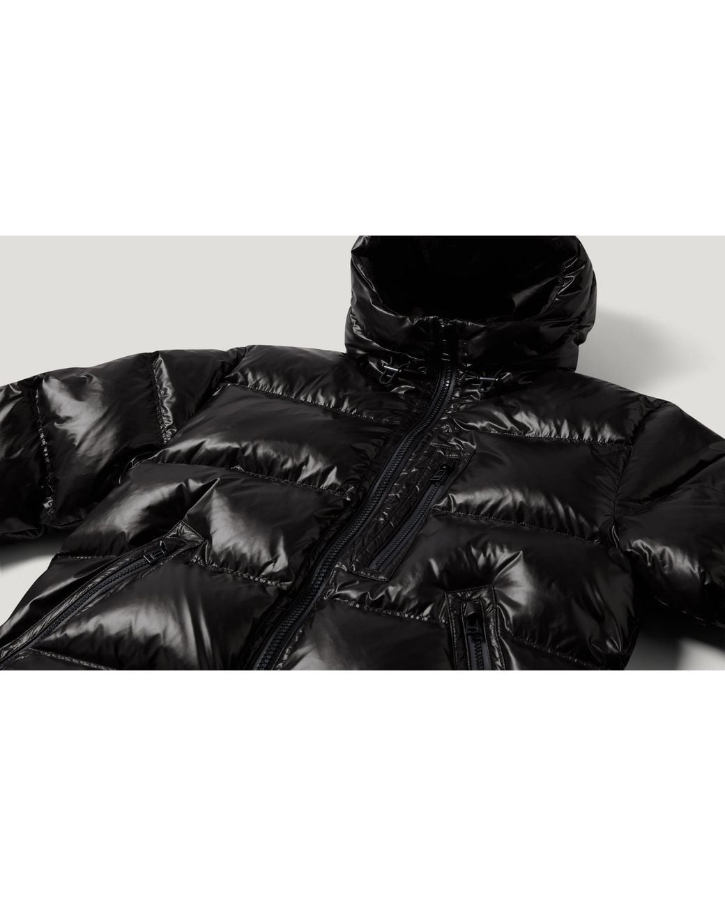 Belstaff Black Men's Atlas Jacket Down Filled Ripstop for men