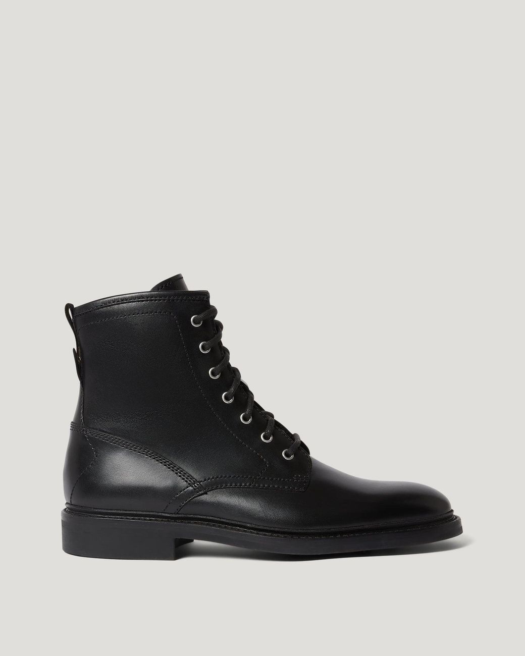 Belstaff Black Men's Shelton Boot Smooth Leather for men