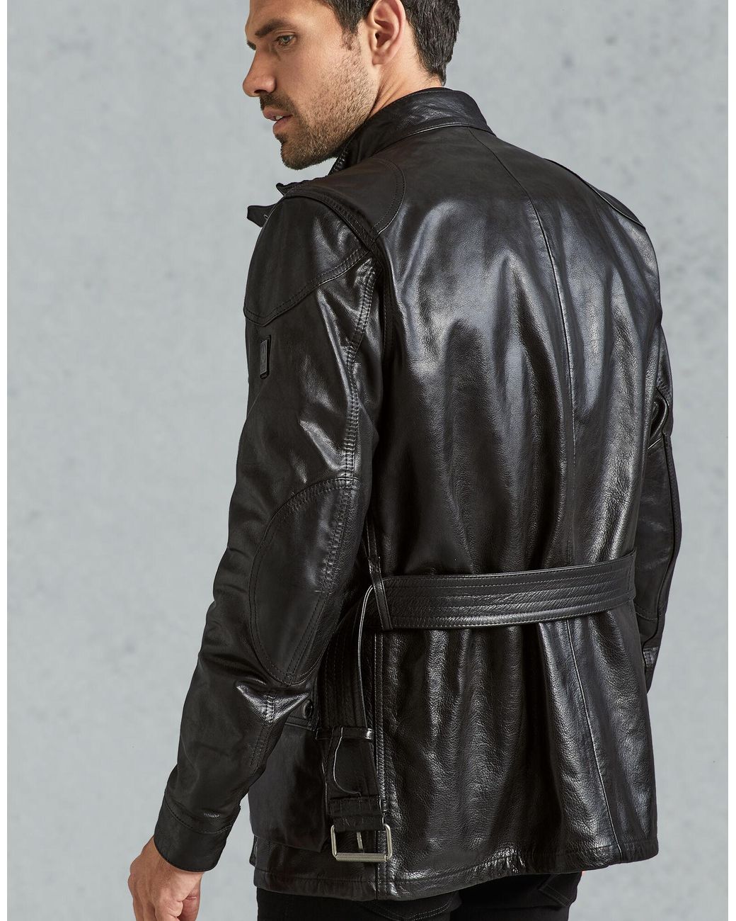 Belstaff black shop panther