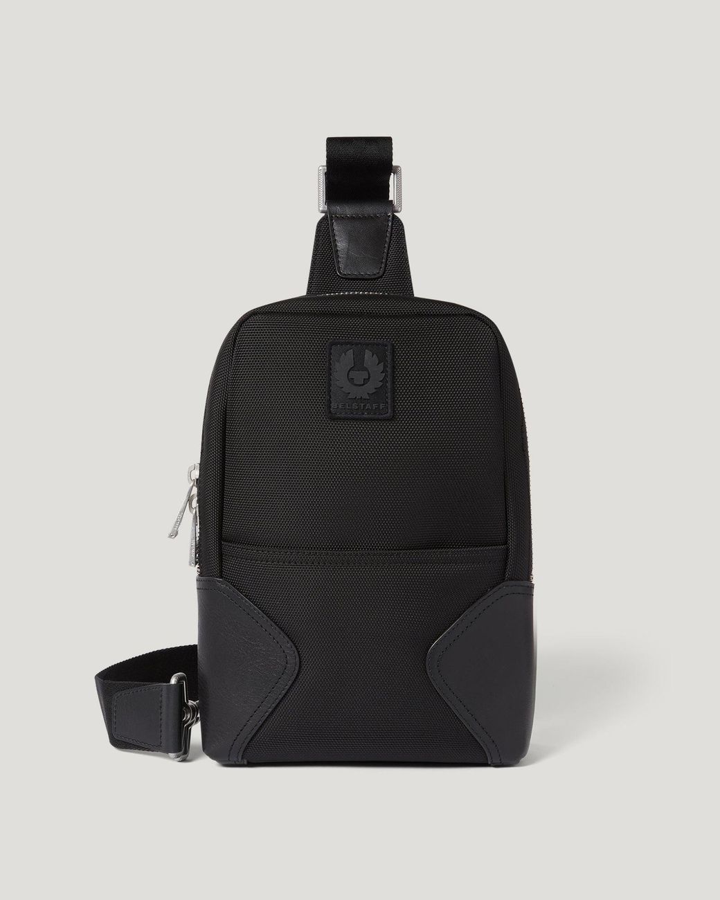 Belstaff Black Unisex Nicholls Crossbody Bag Ballistic Nylon