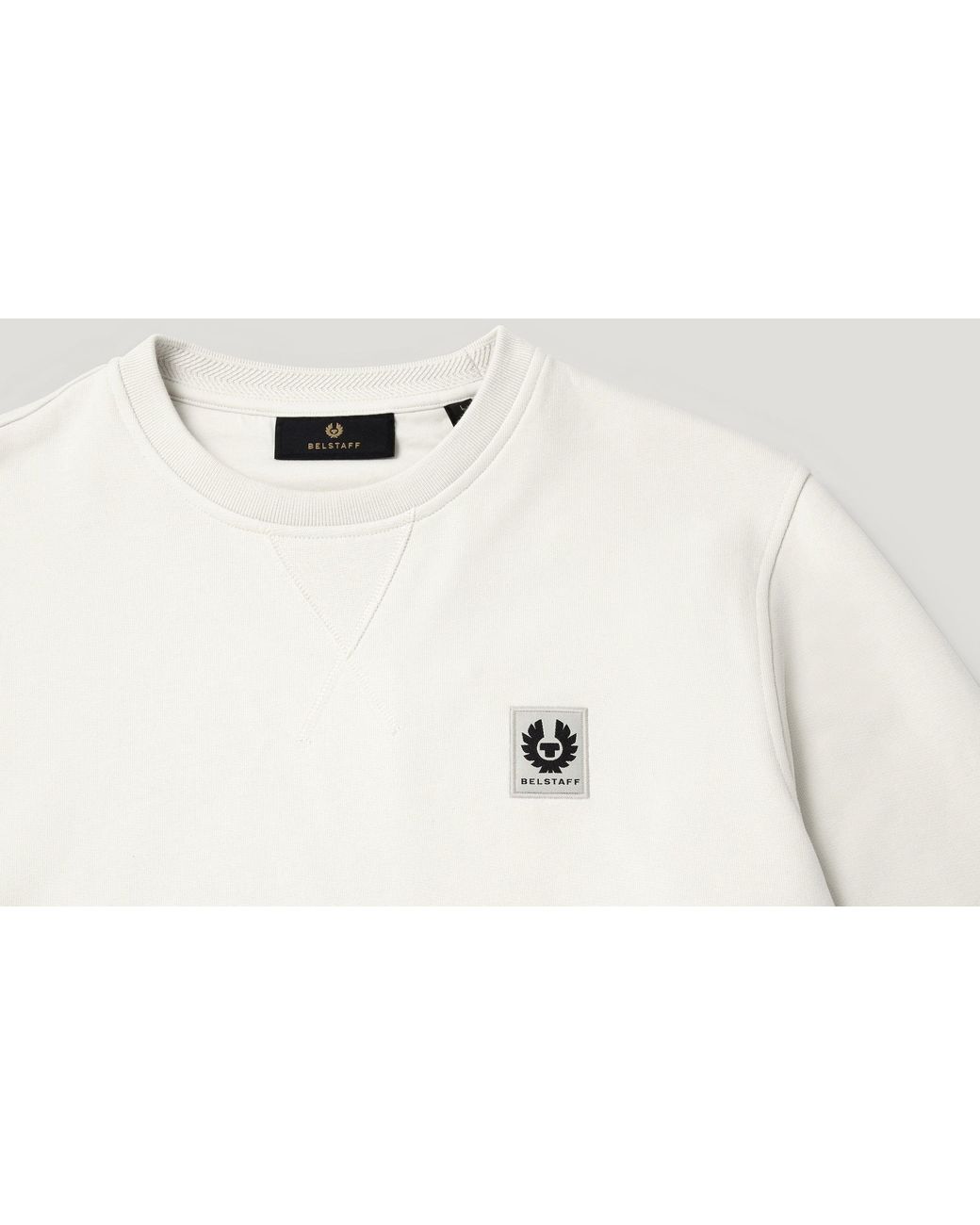 Belstaff Natural Men's Sweatshirt Cotton Fleece for men