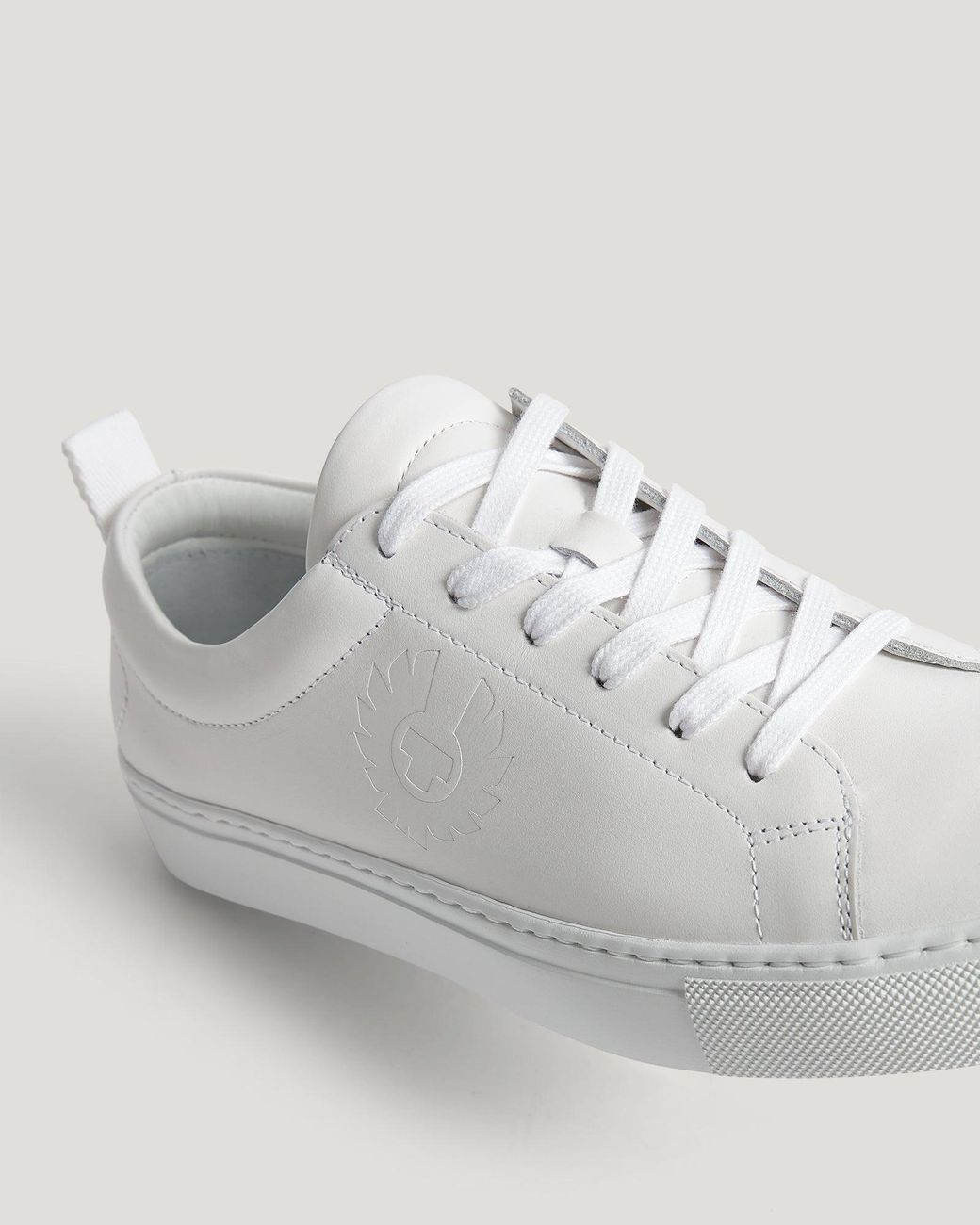 Belstaff White Men's Walton Trainer Nappa Leather for men