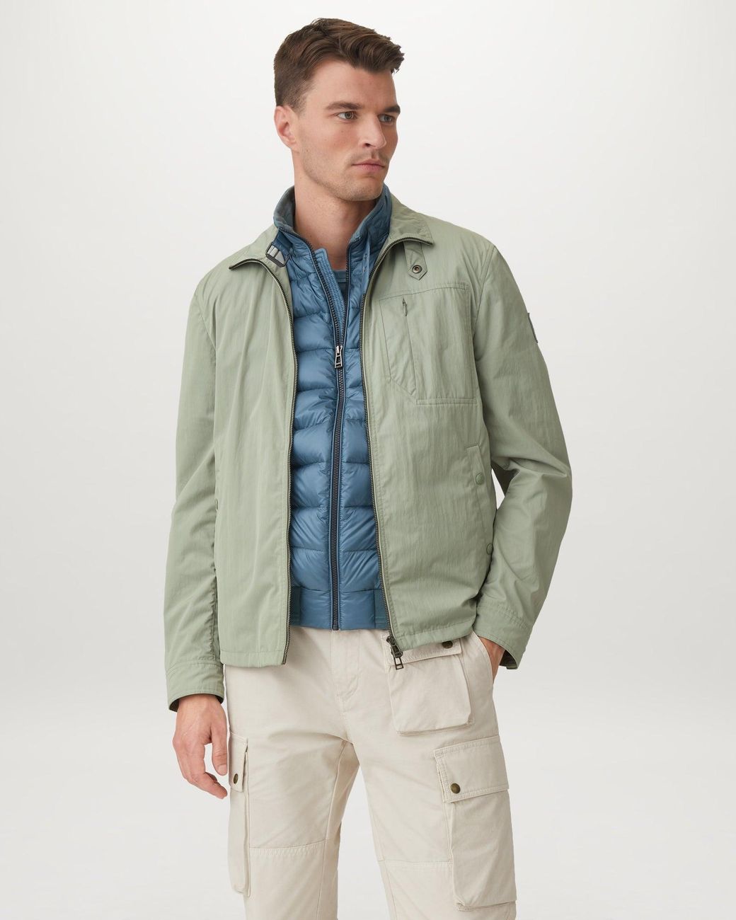 Belstaff Switch Overshirt in Green for 