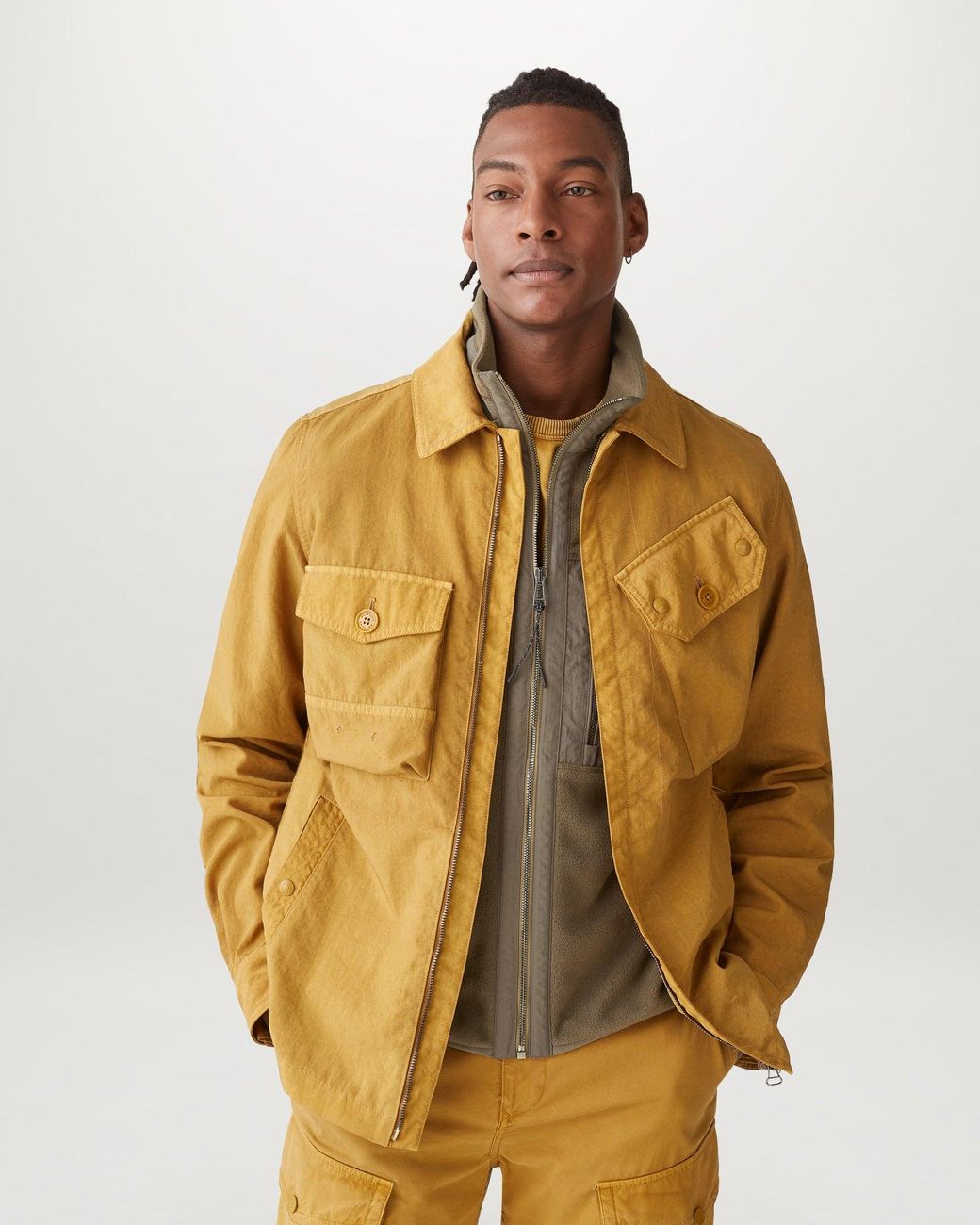 Belstaff Rig Jacket in Yellow for Men | Lyst UK