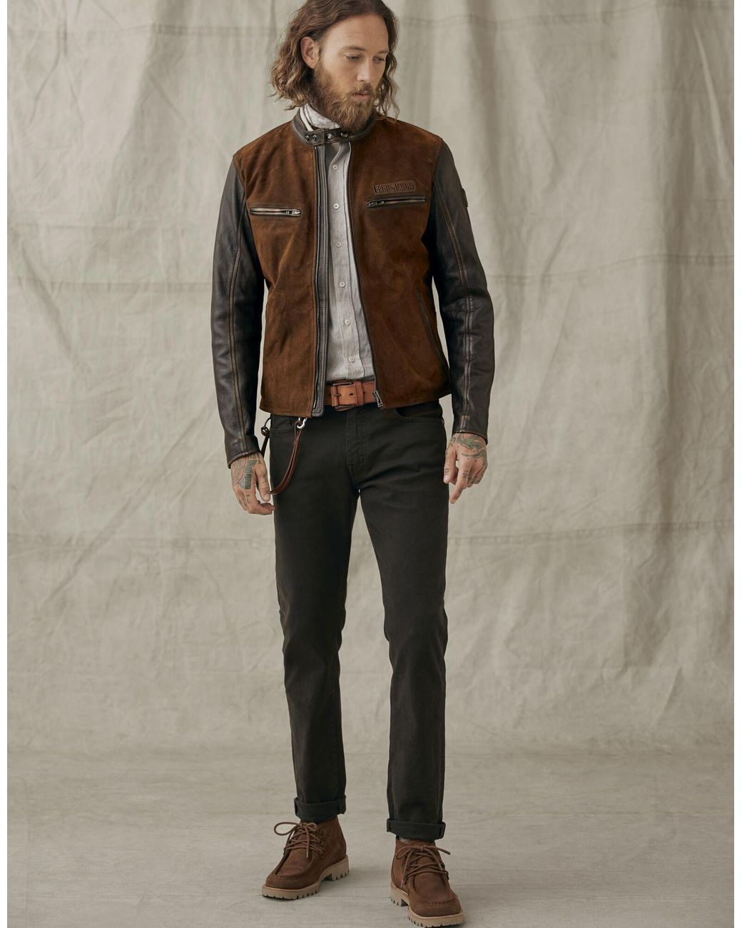 Belstaff Vincent 2.0 Jacket in Brown for Men | Lyst