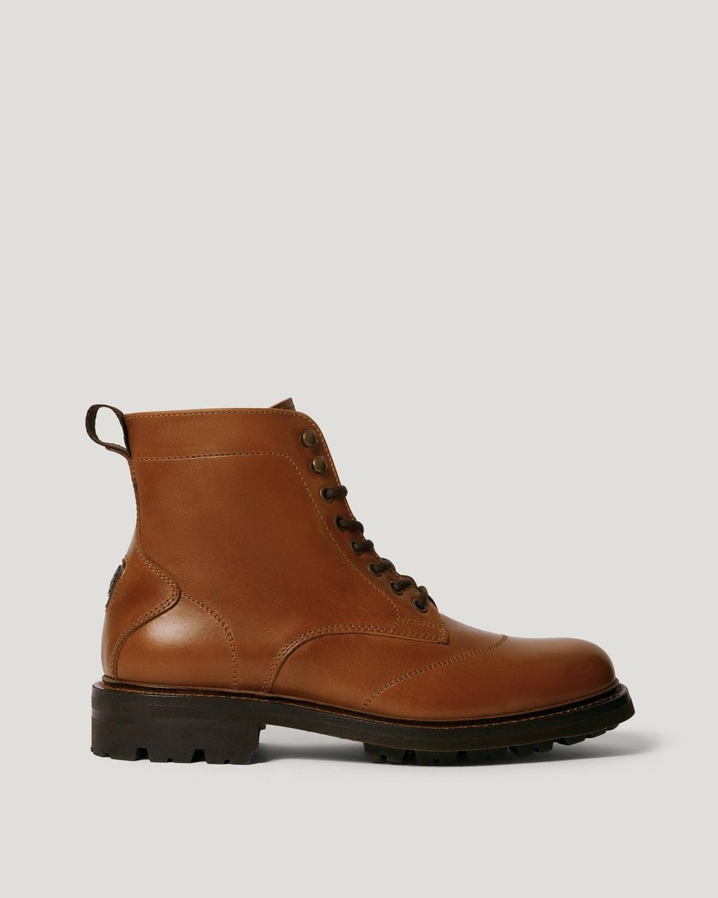 Belstaff Brown Men's Copeland Boot Grain Leather for men