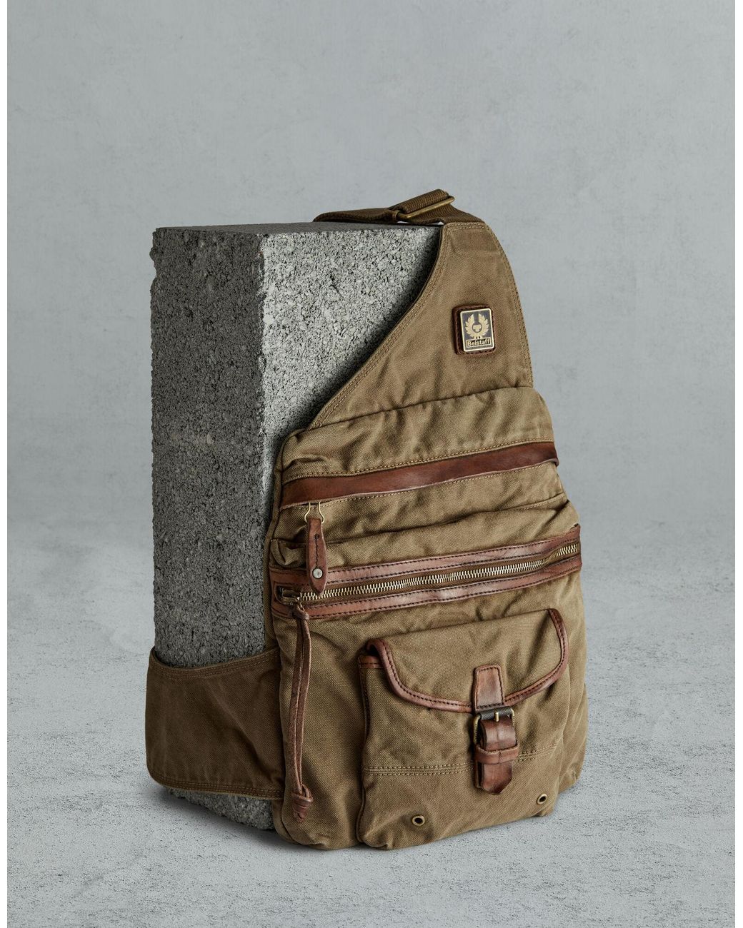 Belstaff Cotton Holdster Cross Body Bag for Men Lyst