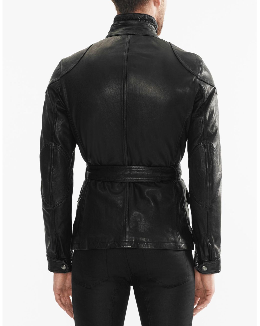 Belstaff Leather Speedmaster 2016 Jacket in Black for Men | Lyst UK