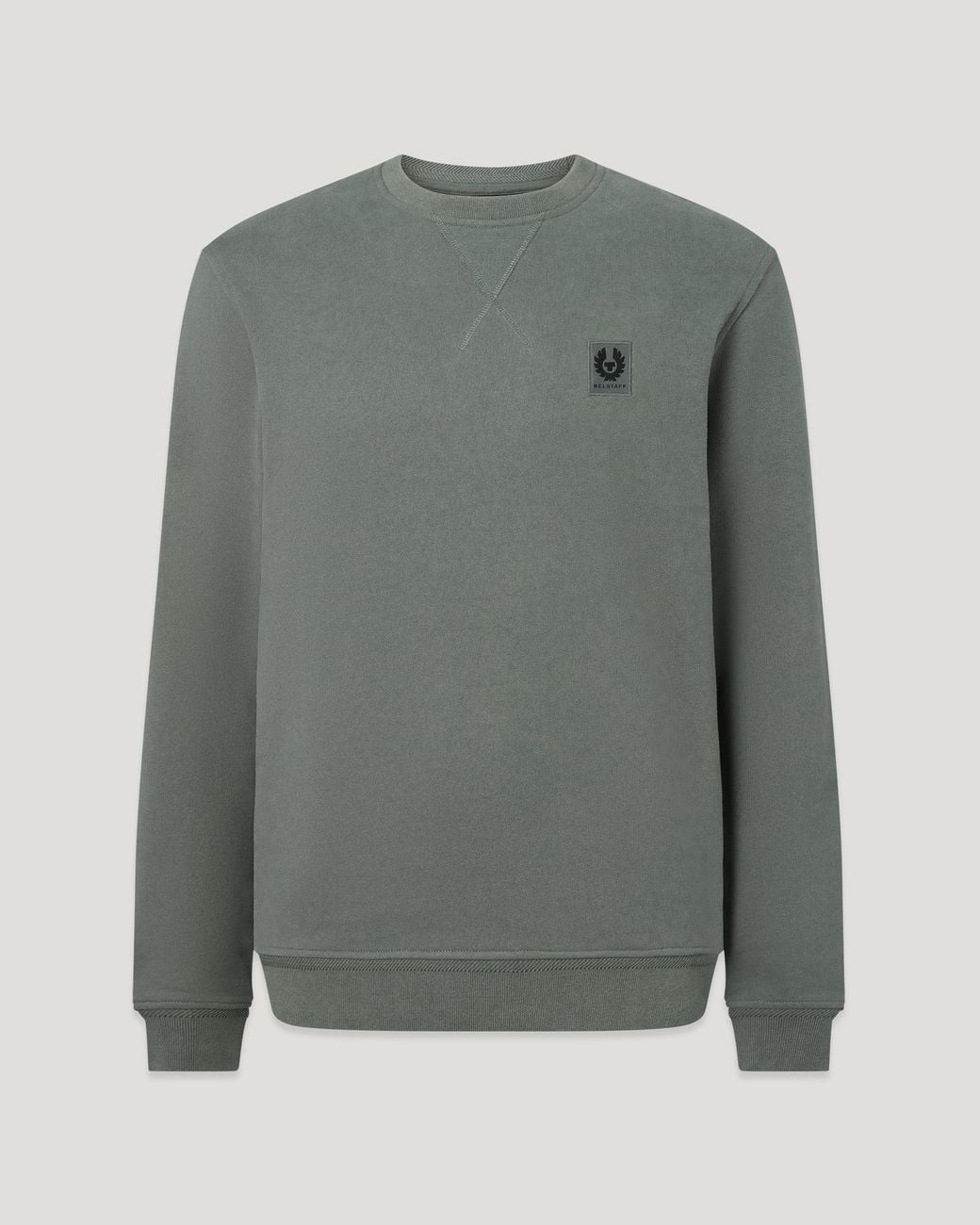 Belstaff Gray Men's Sweatshirt Cotton Fleece for men