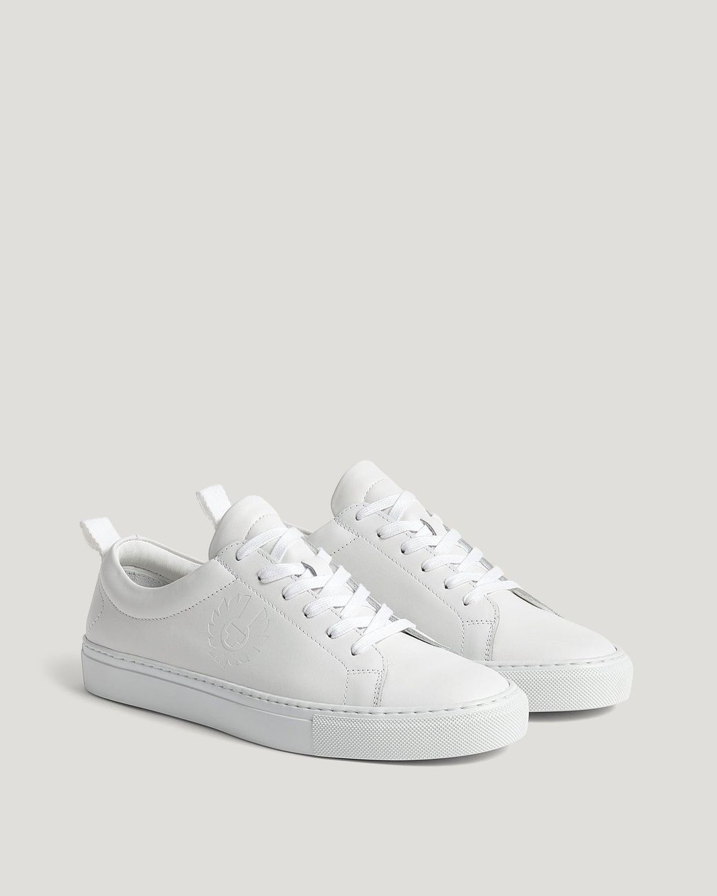 Belstaff White Men's Walton Trainer Nappa Leather for men