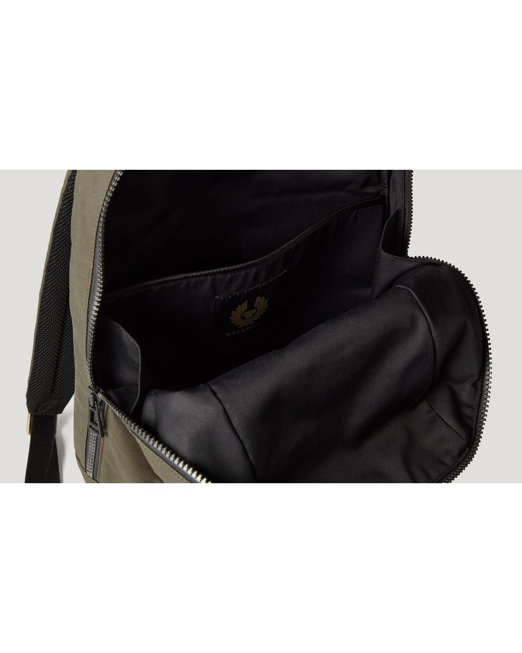 Belstaff Green Unisex Trialmaster Backpack Waxed Cotton