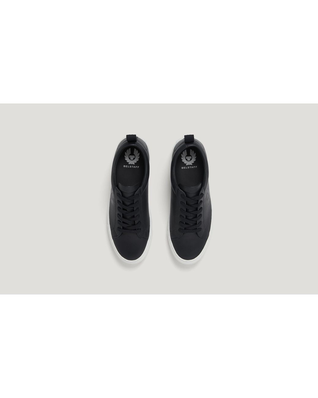 Belstaff Black Men's Walton Trainer Nappa Leather for men