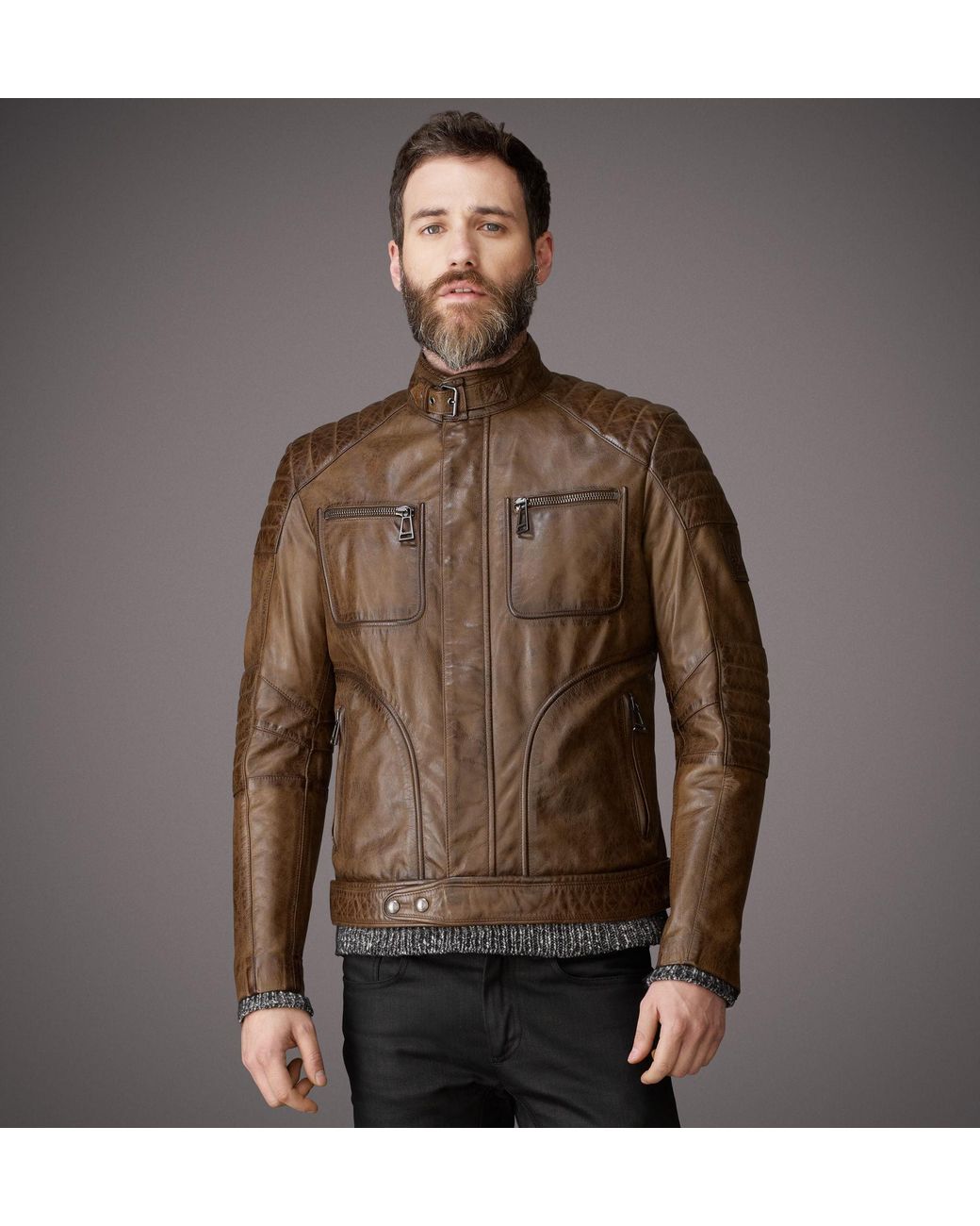Belstaff Weybridge Jacket in Brown for Men | Lyst Canada