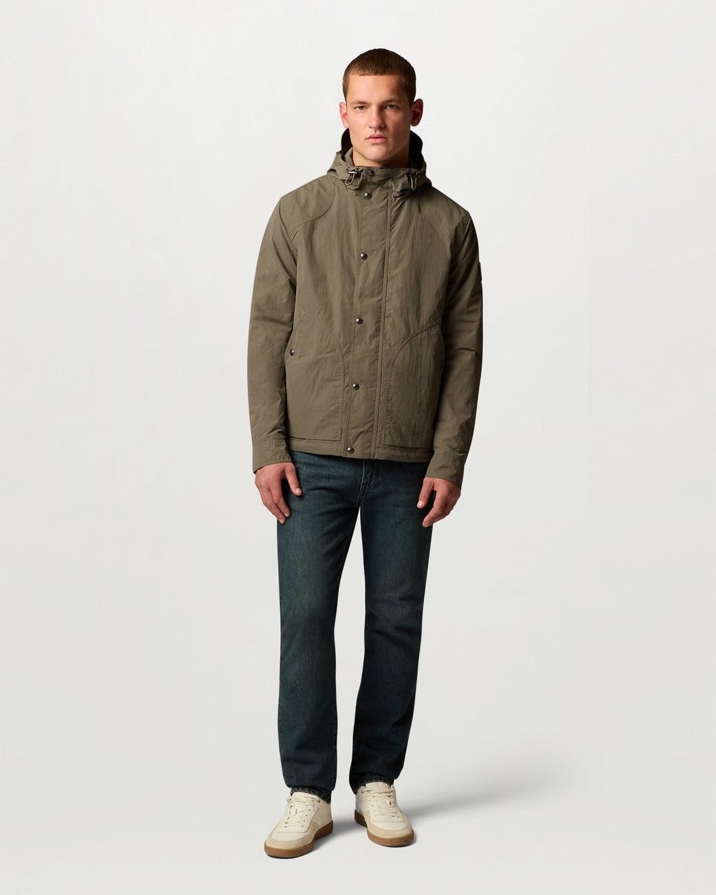 Belstaff Green Men's Marsh Jacket Alpha Nylon for men