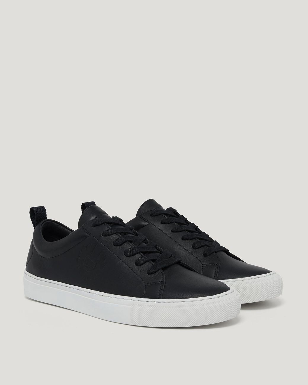 Belstaff Black Men's Walton Trainer Nappa Leather for men