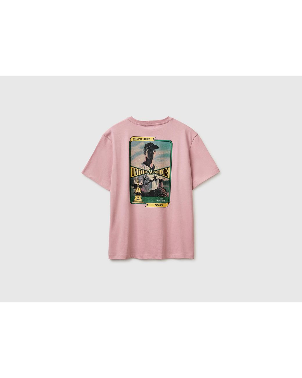 Benetton Pink Benetton, Printed T-Shirt for men