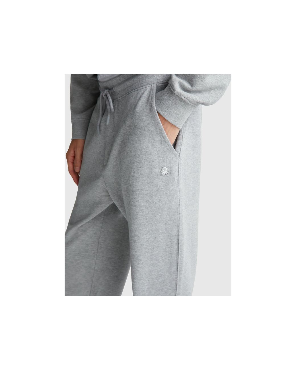 Benetton Black Benetton, Cotton Sweat Joggers for men