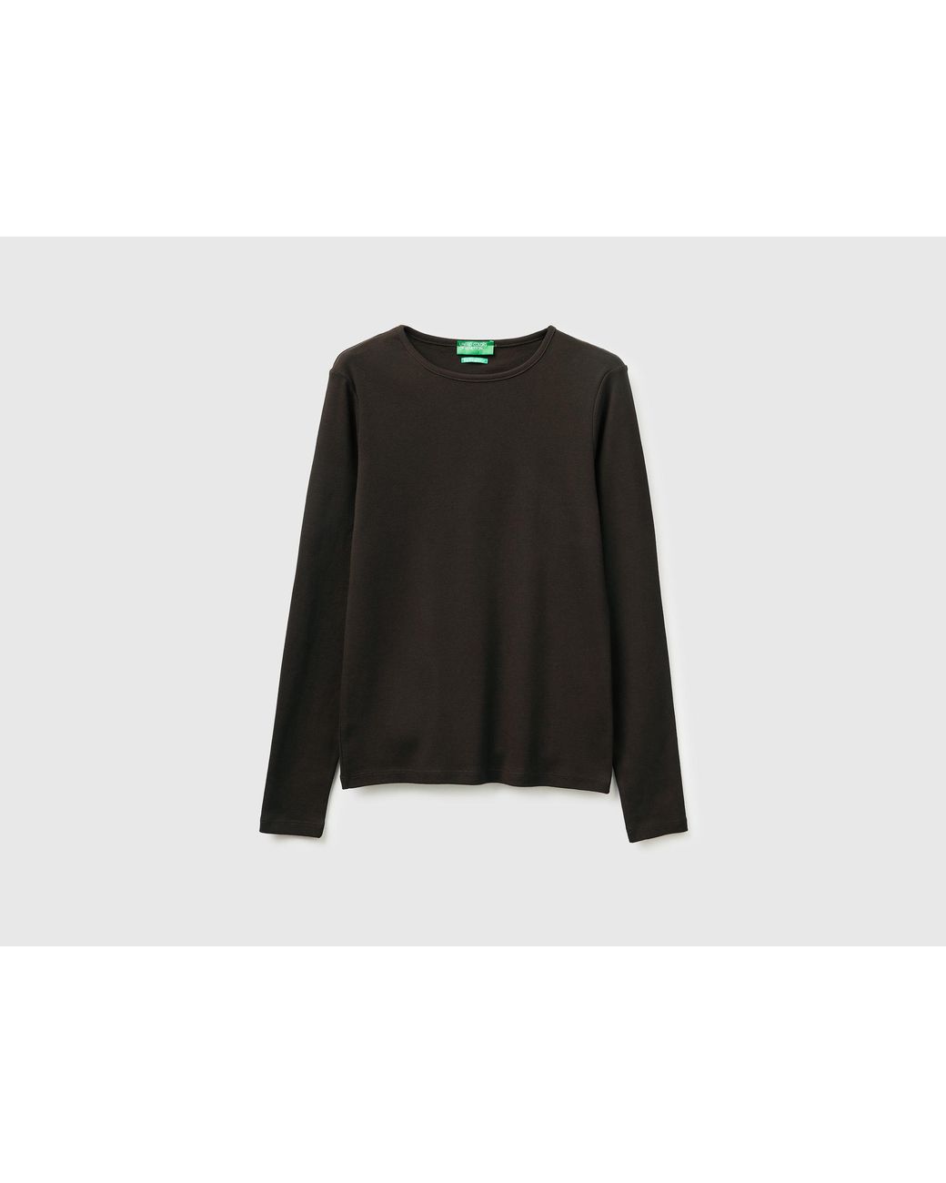 Benetton Black Benetton, Slim Fit Long Sleeve T-Shirt