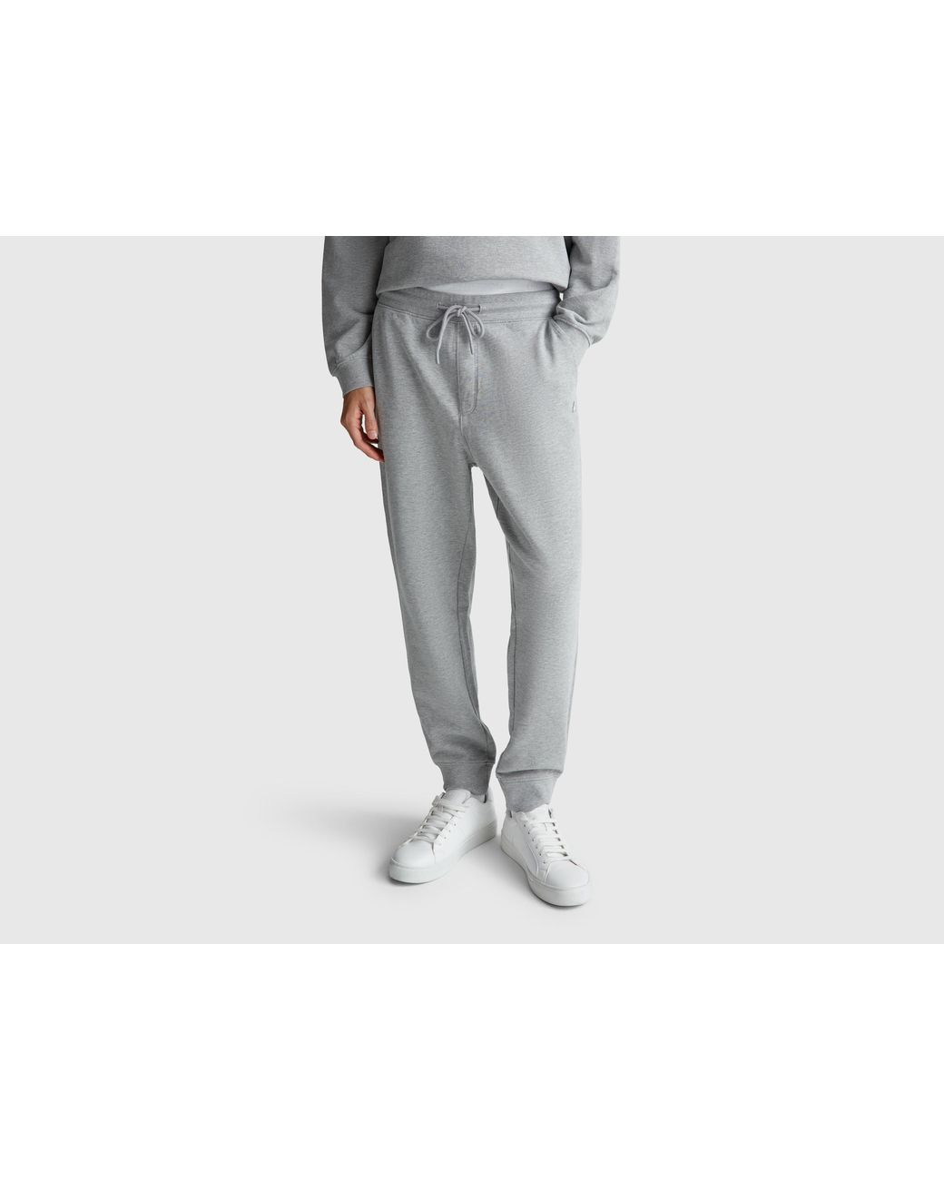 Benetton Black Benetton, Cotton Sweat Joggers for men