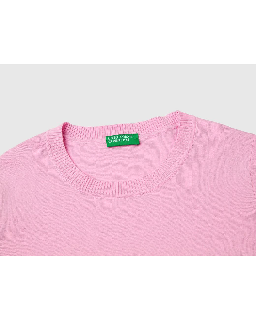 Benetton Pink Benetton, Short Sleeve Sweater