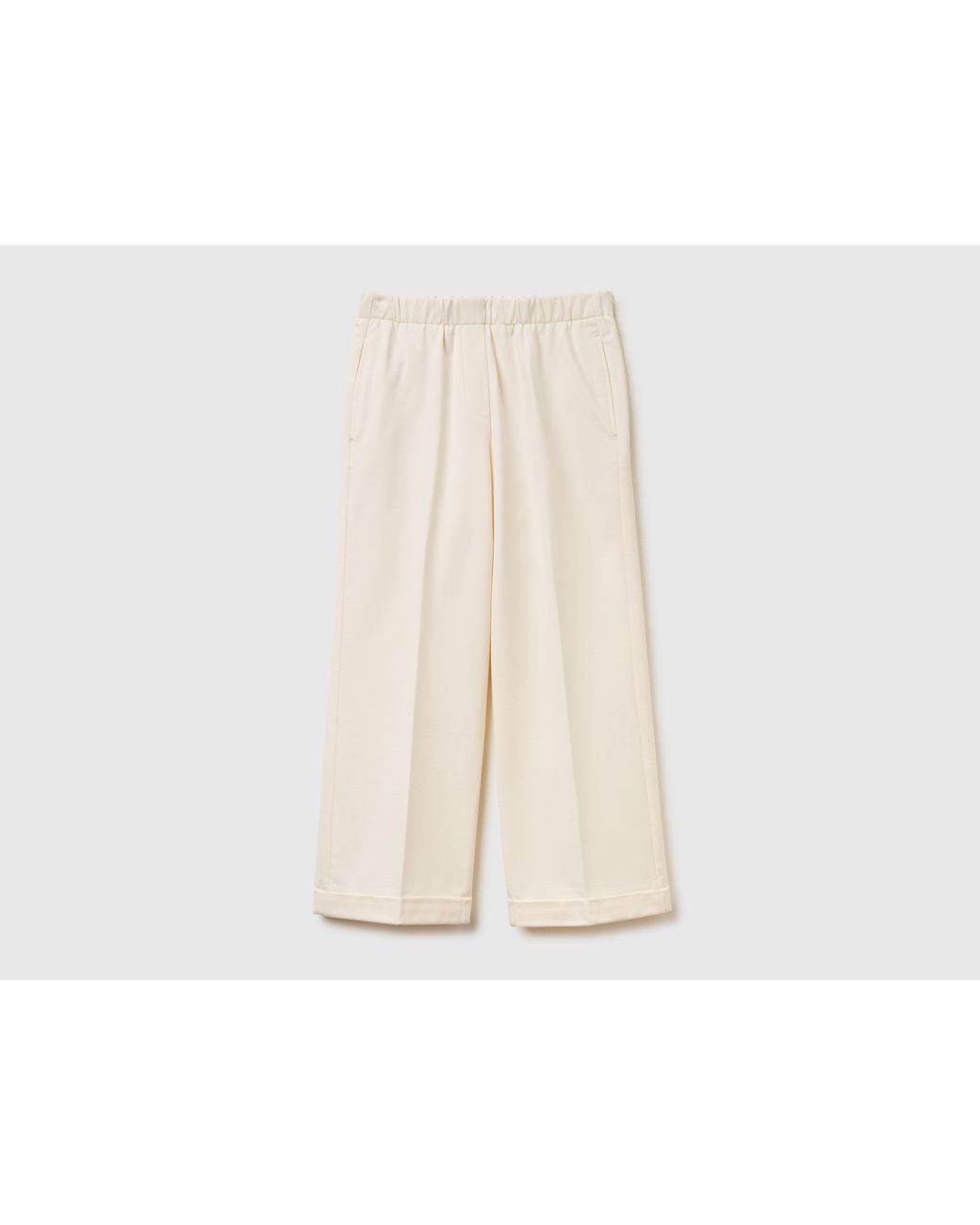 Benetton Black Benetton, Cuffed Trousers