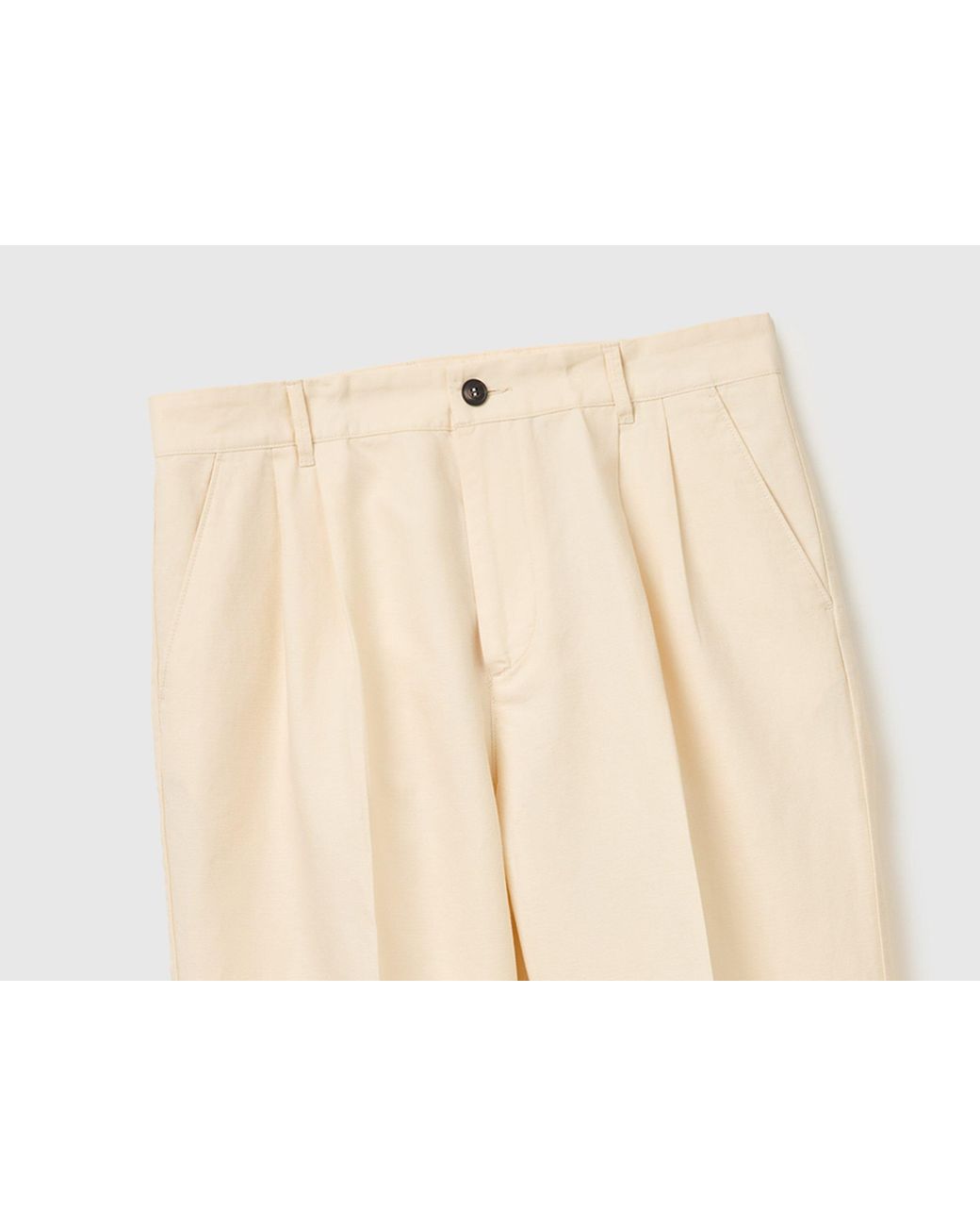 Benetton Black Benetton, Wide-Leg Trousers for men