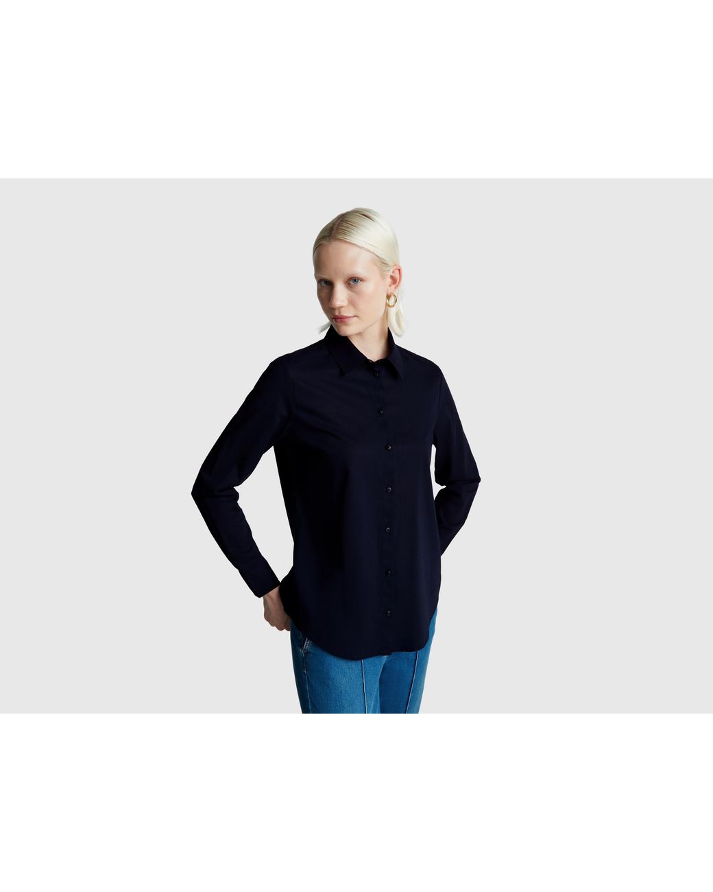 Benetton Blue Benetton, Regular Fit Shirt