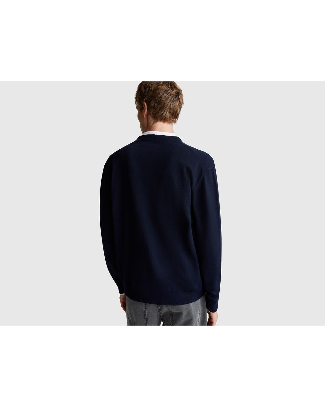 Benetton Black Benetton, Cardigan for men