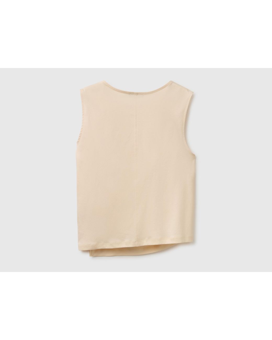 Benetton Black Benetton, Top With Knot