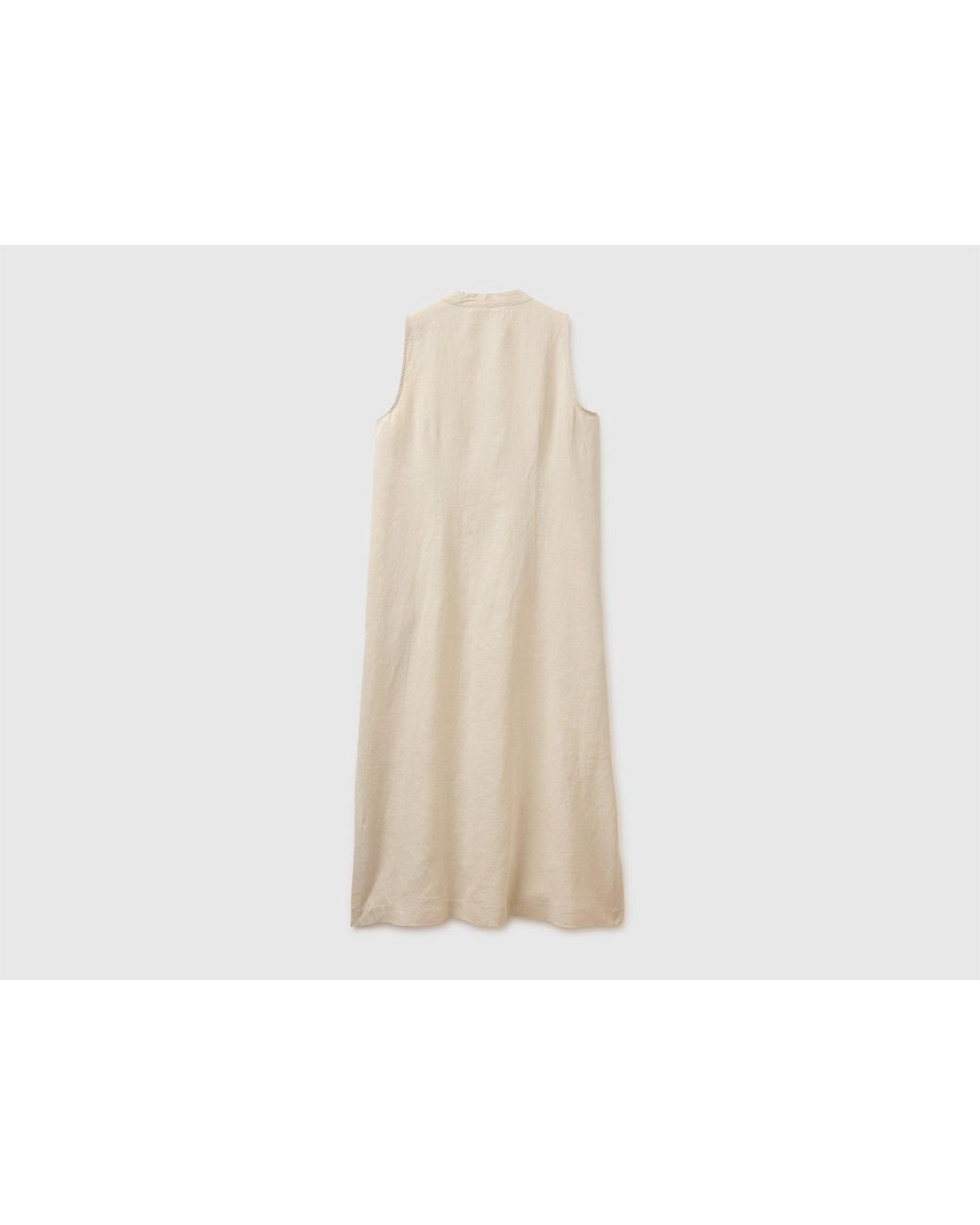 Benetton Black Benetton, Long Dress 100% Linen