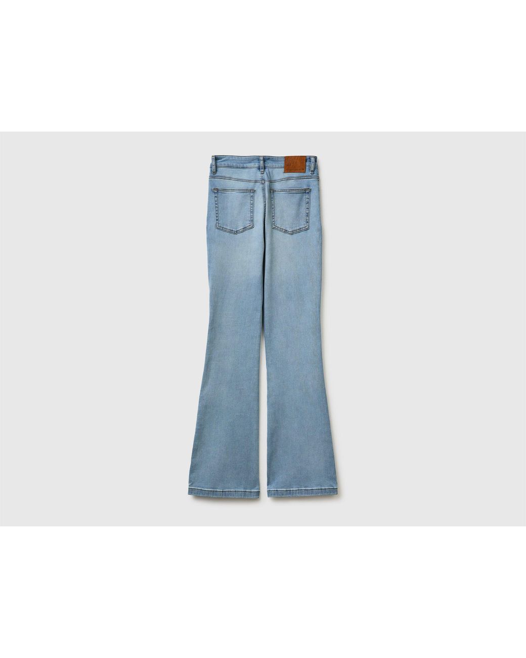 Benetton Blue Benetton, Stretch Flare Fit Jeans