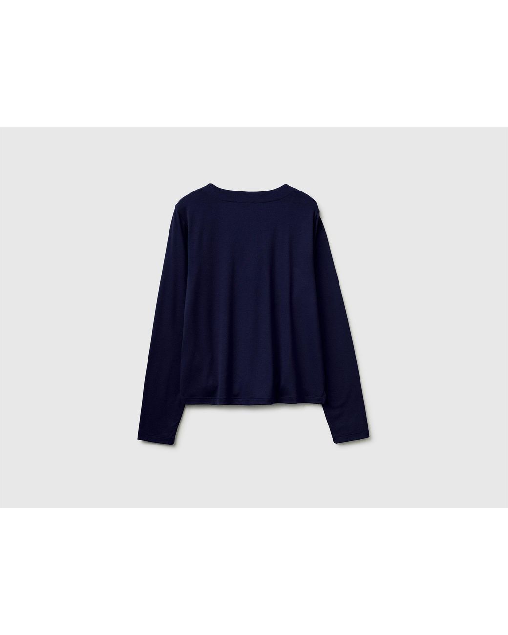 Benetton Blue Benetton, T-Shirt With Lapels