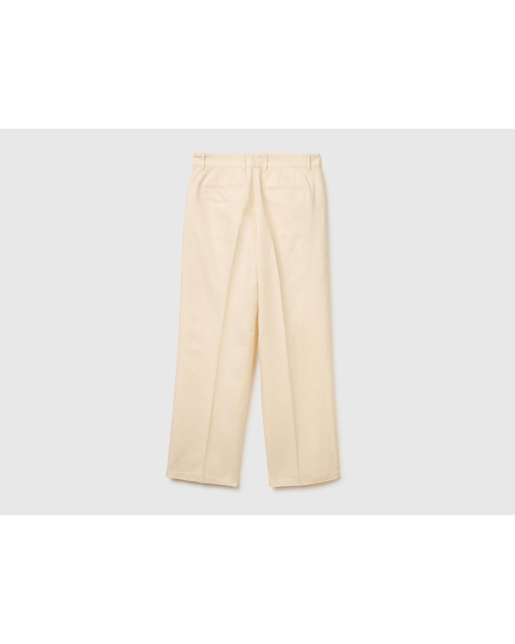 Benetton Black Benetton, Wide-Leg Trousers for men
