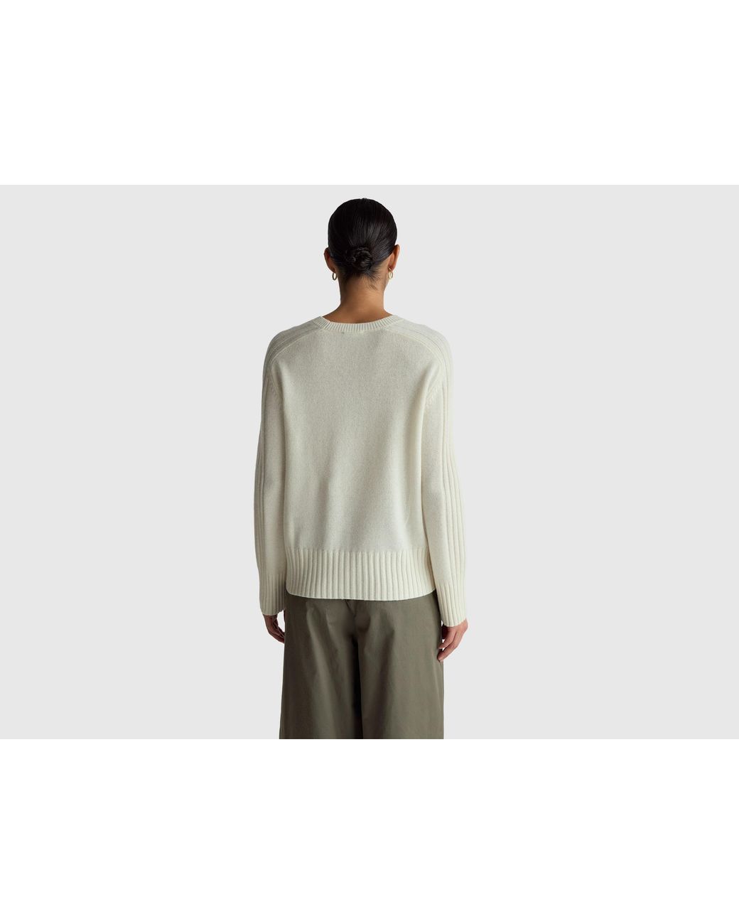 Benetton Black Benetton, Oversized Sweater