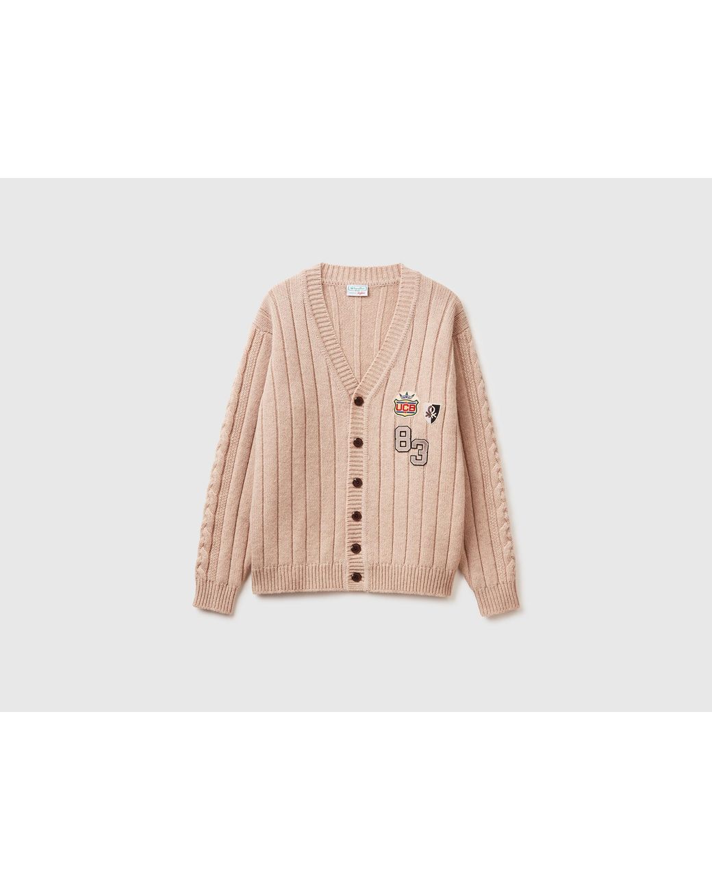 Benetton Black Benetton, Stranger Things Cardigan for men