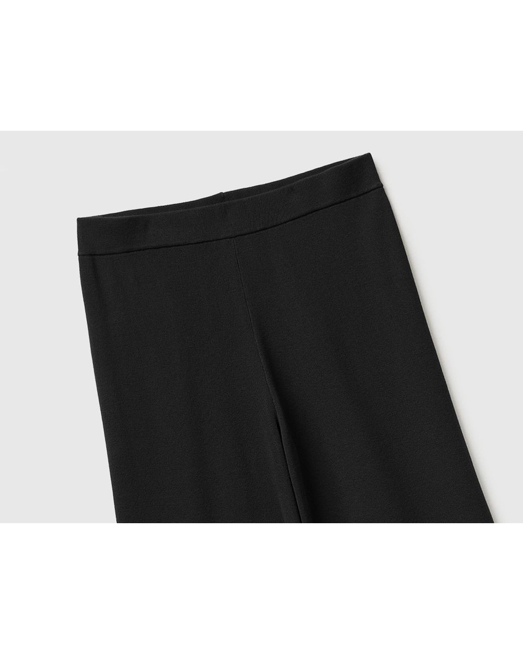 Benetton Black Benetton, Wide Knit Trousers