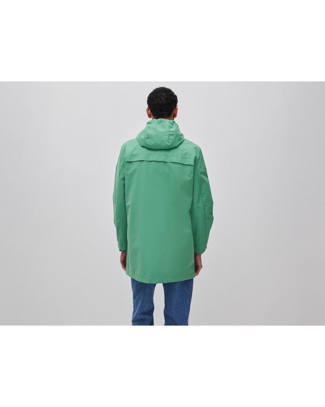 Benetton Green Benetton, Lightweight Nylon Parka for men