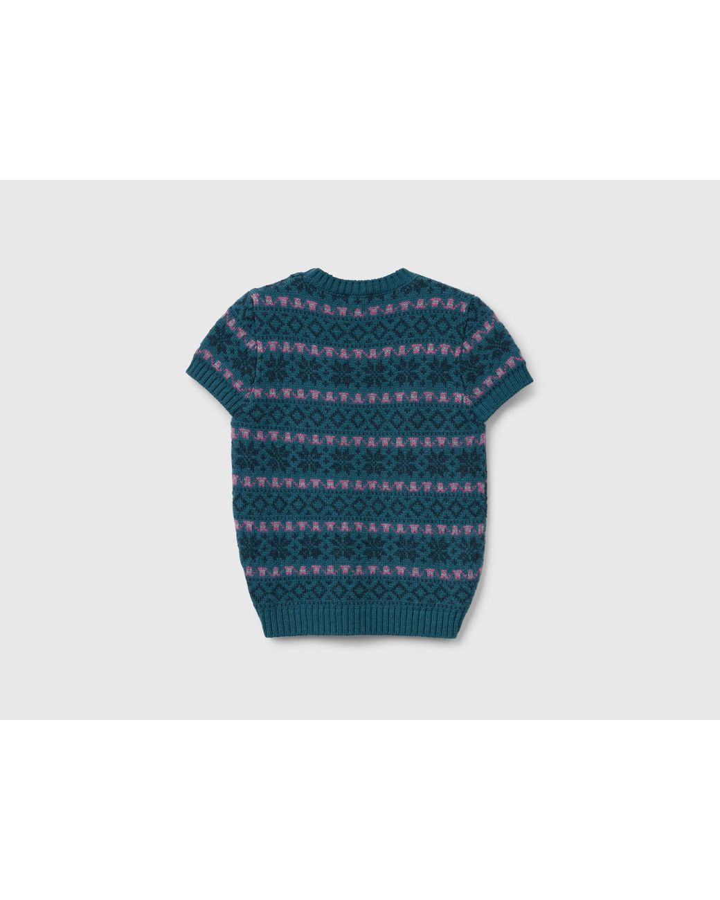 Benetton Black Benetton, Stranger Things Jacquard Sweater