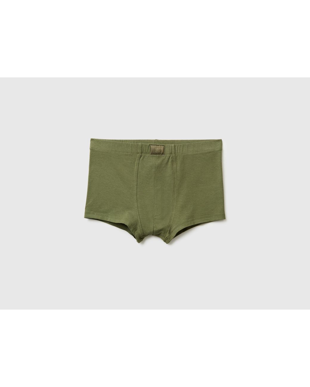 Benetton Green Benetton, Cotton Blend Boxers for men