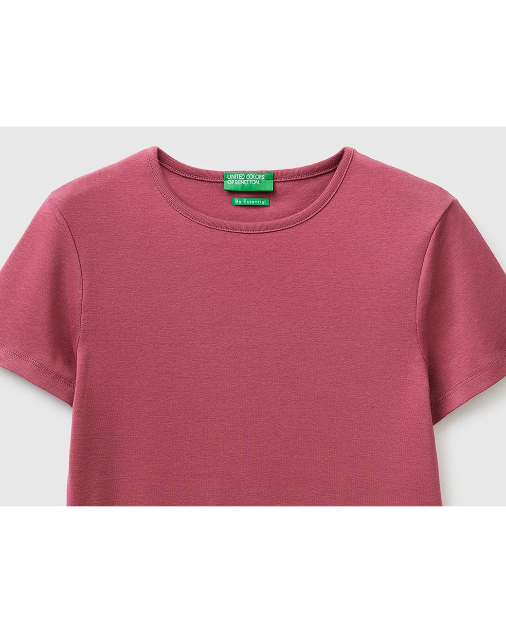Benetton Red Benetton, Slim Fit Crew Neck T-Shirt