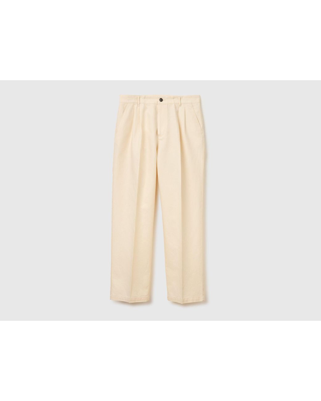 Benetton Black Benetton, Wide-Leg Trousers for men