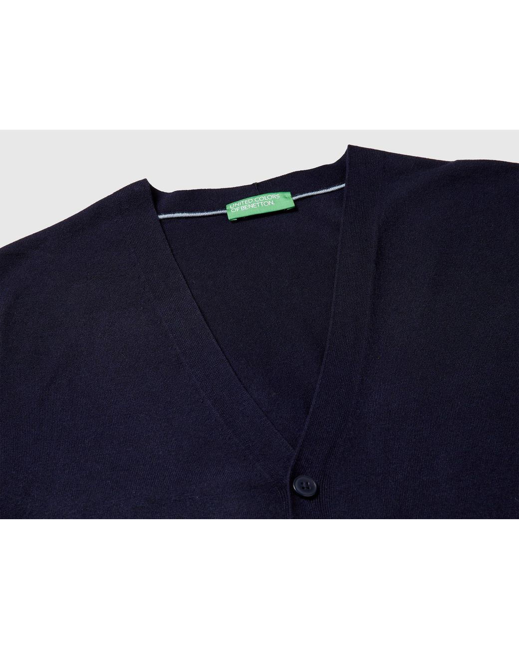 Benetton Blue Benetton, Knit Vest for men