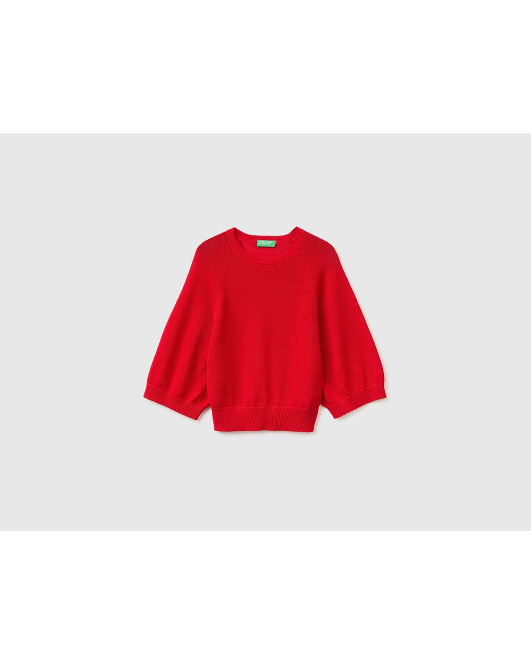 Benetton Red Benetton, Oversized Sweater