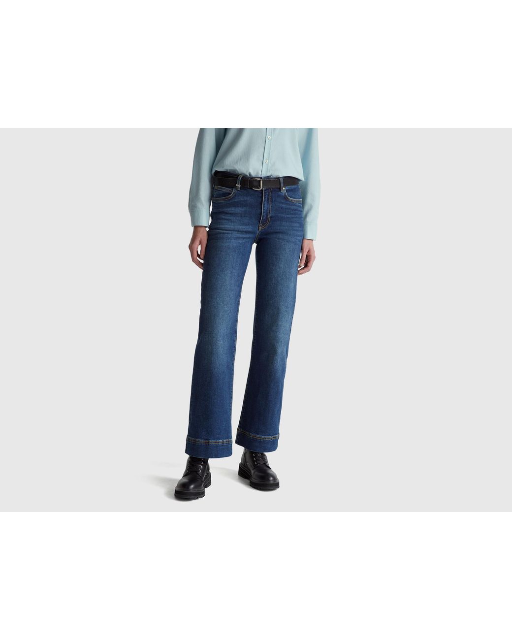 Benetton Black Benetton, Flared Jeans