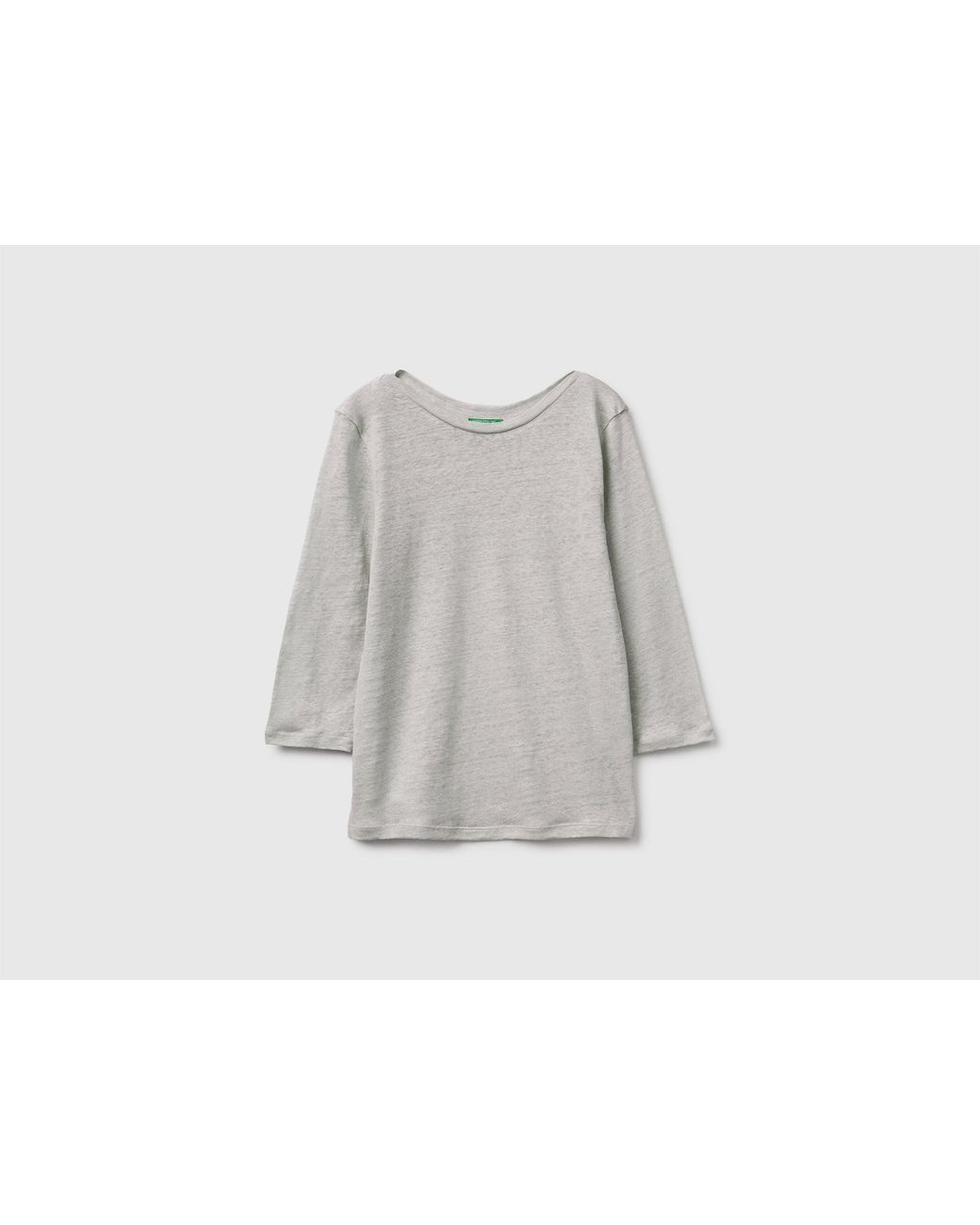 Benetton Black Benetton, Boat-Neck T-Shirt