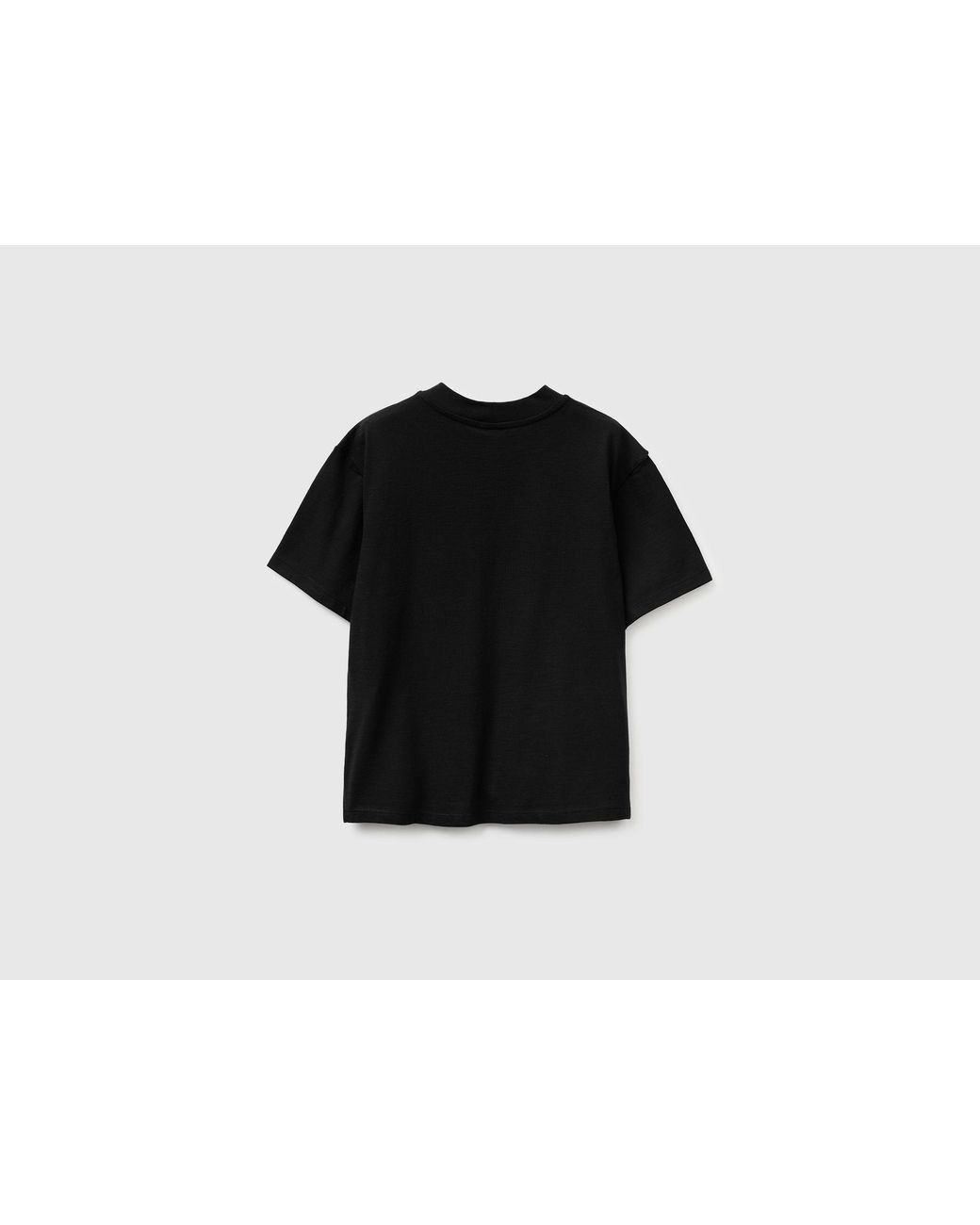 Benetton Black Benetton, Crew Neck T-Shirt